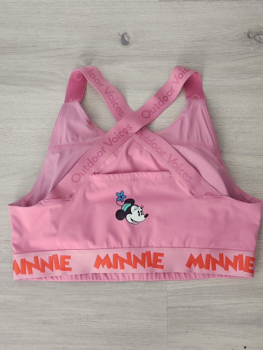 Disney Parks Exclusive Disney x Outdoor Voices Collab Minnie Mouse Pink L/XL